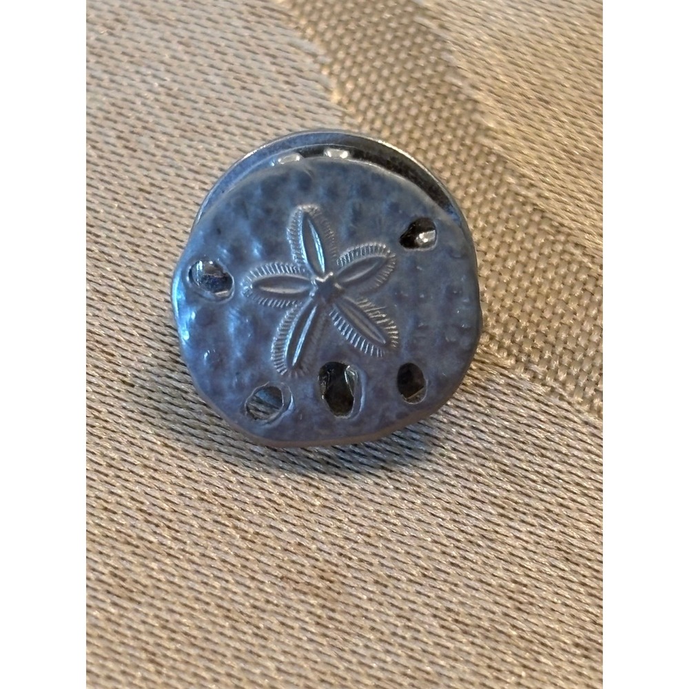 Retired James Avery  Sand Dollar Sterling Ring Brenham 925